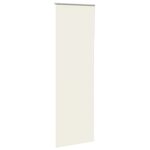 vidaXL Store enrouleur occultant blanc cassé 65x210cm largeur du tissu