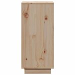 vidaXL Buffets 2 Pièces 31 5x34x75 cm Bois massif de pin
