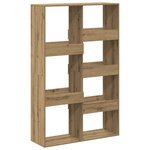 vidaXL Bibliothèque chêne artisanal 100x33x155 5 cm bois d'ingénierie