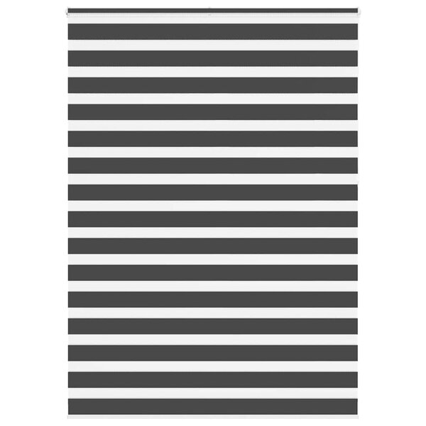 vidaXL Store zèbre noir 160x230 cm largeur du tissu 155 9 cm polyester