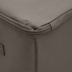 vidaXL Boîte de rangement 24 Pièces Gris 55 x 35 x 32 cm Tissu intissé