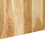 vidaXL Tête de lit 140 cm bois d'acacia massif