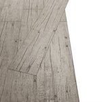 vidaXL Planches de plancher PVC Non auto-adhésif 4 46m² 3mm Gris clair