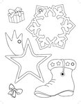 Kit plastique dingue porte clefs de noel