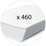Classeur à levier PVC A4 dos de 50mm - Orange x 10 EXACOMPTA