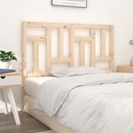 vidaXL Tête de lit 205 5x4x100 cm Bois massif de pin