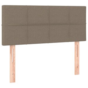 vidaXL Tête de lit Taupe 80x5x78/88 cm Tissu