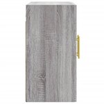 vidaXL Armoire murale sonoma gris 60x31x60 cm bois d'ingénierie