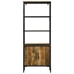 vidaXL Buffet 70x35x180 cm Bois de Mangue Résistant