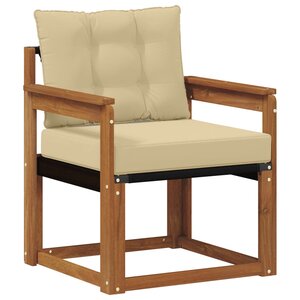 vidaXL Canapé d’extérieur Bois d'Acacia Massif Naturel