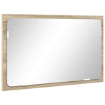 vidaXL Ensemble de mobilier de salle de bain avec tiroir Chêne Sonoma