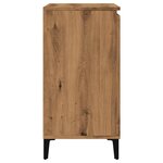 vidaXL Buffet chêne artisanal 60x35x70 cm bois d'ingénierie