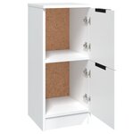 vidaXL Buffet Blanc 30x30x70 cm Bois d'ingénierie