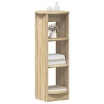 vidaXL Meuble d'appoint Chêne Sonoma 40 x 40 x 100 cm