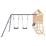 vidaXL Aire de jeux d'extérieur bois de pin massif