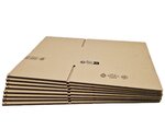 25 Caisses américaines (cartons) : 500 x 400 x 300 mm simple cannelure