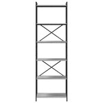 vidaXL Bibliothèque Sonoma gris 60 x 30 x 188 cm Bois d'ingénierie