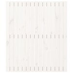 vidaXL Tête de lit murale Blanc 95 5x3x110 cm Bois massif de pin