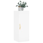 vidaXL Armoire murale blanc 34 5x34x90 cm