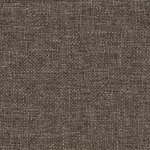 vidaXL Cadre de lit avec tête de lit rembourrée Taupe 140 x 200 cm