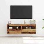 vidaXL Meuble TV mural Bois ancien 60 x 30 x 40 cm Bois d'ingénierie