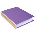 Paquet De 10 Chemises À Soufflet Dos Toilé Rock''s 320g/m2 - 24x32cm - Couleurs Assorties - X 10 - Exacompta
