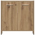 vidaXL Ensemble de meubles salle de bain 4 Pièces bois d'ingénierie