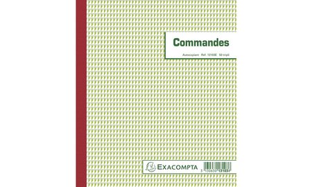 Manifold 'Commandes', 210 x 180 mm, tripli EXACOMPTA