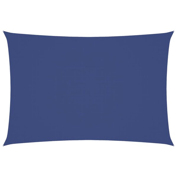 vidaXL Voile de parasol tissu oxford rectangulaire 2 5x4 5 m bleu
