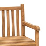 vidaXL Banc de Rangement de Jardin Marron 180 x 60 x 90 cm