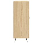 vidaXL Buffet chêne sonoma 69 5x34x90 cm bois d'ingénierie