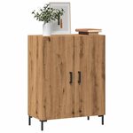 vidaXL Buffet chêne artisanal 69 5x34x90 cm bois d'ingénierie