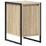 vidaXL Table de chevet 2 Pièces Sonoma 39 5 x 30 x 50 cm
