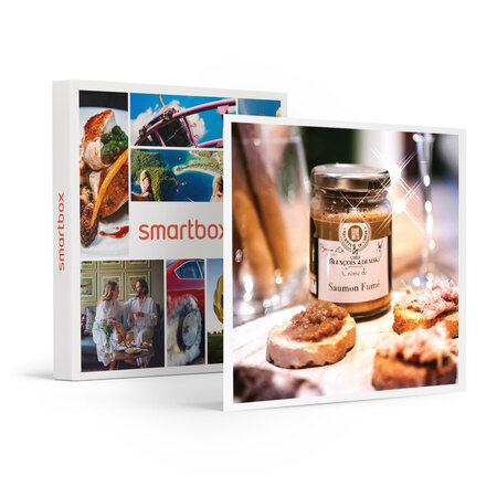 SMARTBOX - Coffret Cadeau Coffret 7 services livré à domicile : produits de sélection MOF  terrines et vin -  Gastronomie