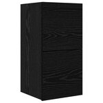 vidaXL Ensemble meuble TV avec étagère Autre avec stockage 8 Pièces Chêne noir