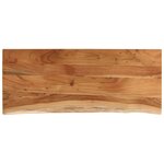 vidaXL Dessus de table 90x40x3 8 cm rectangulaire bois massif acacia