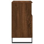 vidaXL Buffets 3 Pièces Chêne marron Bois d'ingénierie
