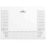 Sous-mains avec bloc de calendrier 59 x 42 cm Noir DURABLE