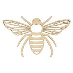 3 kits de décoration en bois Abeille