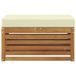 vidaXL Banc de Jardin Bois d'Acacia Massif Naturel