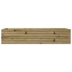 vidaXL Jardinière 110x40x23 cm bois de pin imprégné