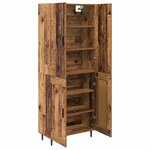 vidaXL Haut Armoire Bois Ancien 69 5 x 34 x 180 cm