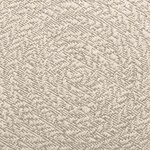 vidaXL Tapis ZIZUR crème 240x240 cm aspect de jute intérieur extérieur
