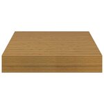 vidaXL Étagère Murale 2 Pièces Beige 23 x 23 5 x 4 cm Bois d'ingénierie