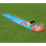 Bestway Toboggan aquatique H20GO! voie unique 488 cm