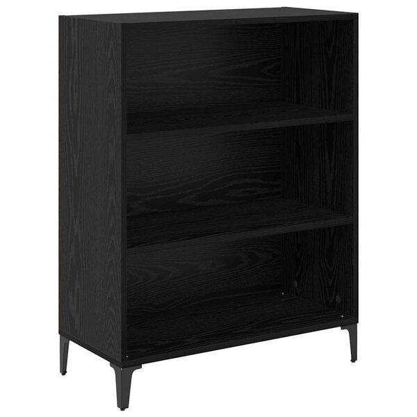 vidaXL Buffet Chêne noir 32 5 x 69 5 x 90 cm Bois d'ingénierie