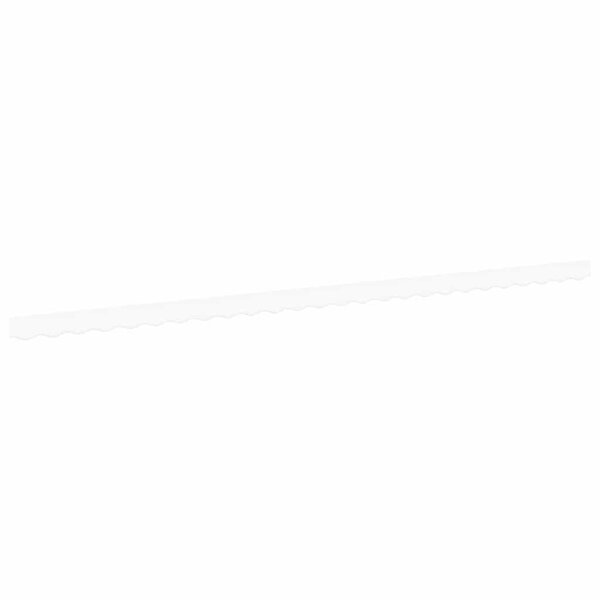vidaXL Bande de auvent Blanc 5.8 x 0.2 m Toile
