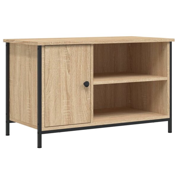 vidaXL Meuble TV Chêne sonoma 80x40x50 cm Bois d'ingénierie
