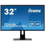 Iiyama prolite xb3288uhsu-b1 led display 80 cm (31.5") 3840 x 2160 pixels 4k ultra hd noir
