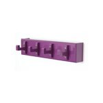 Patere violet avec crochets a cles